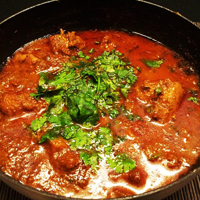 "Andhra Boneless Chicken Curry (Delicacies Restaurant) - Click here to View more details about this Product